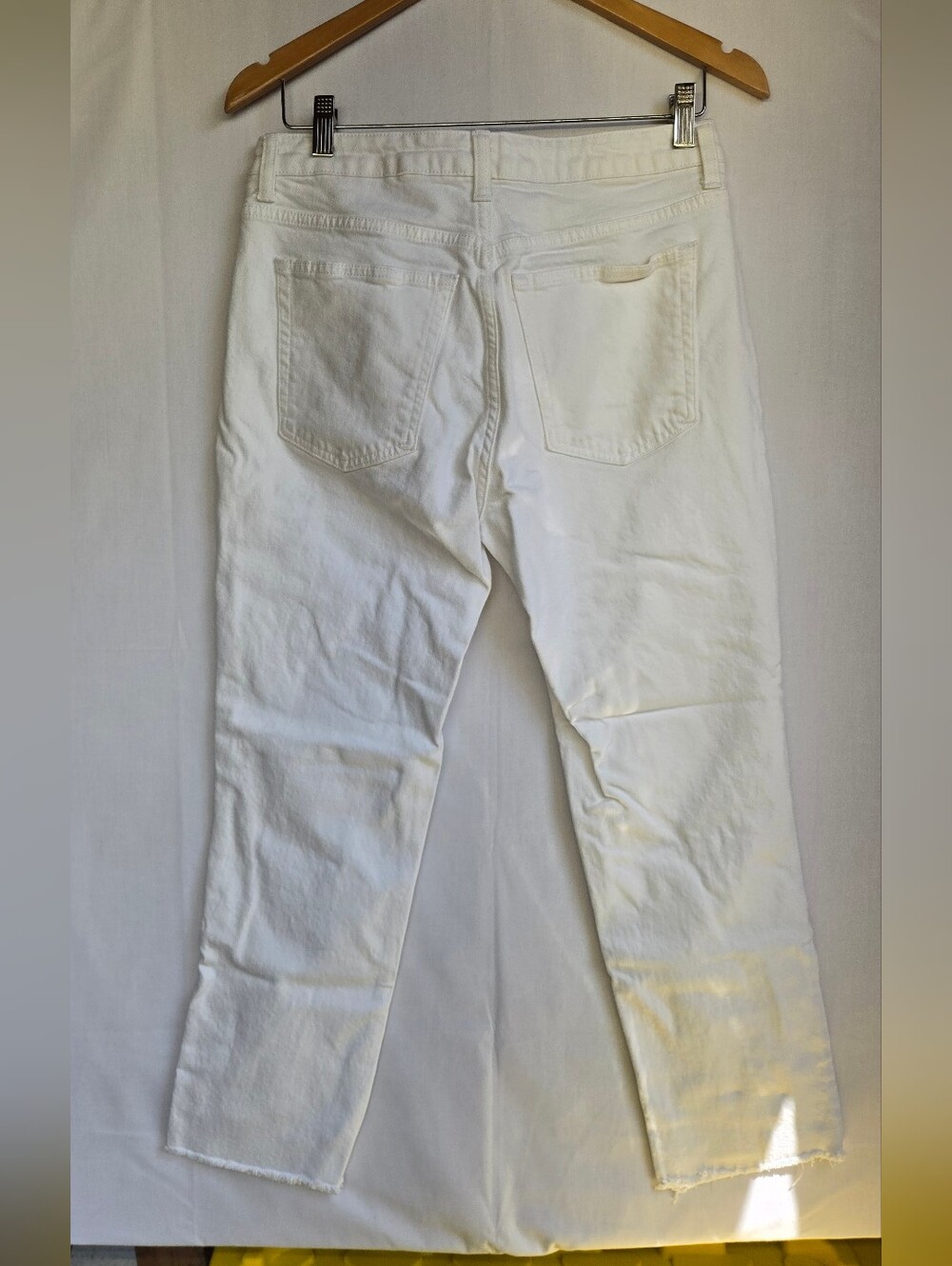Topshop White Straight Jeans-Size 30w - Picture 8 of 8